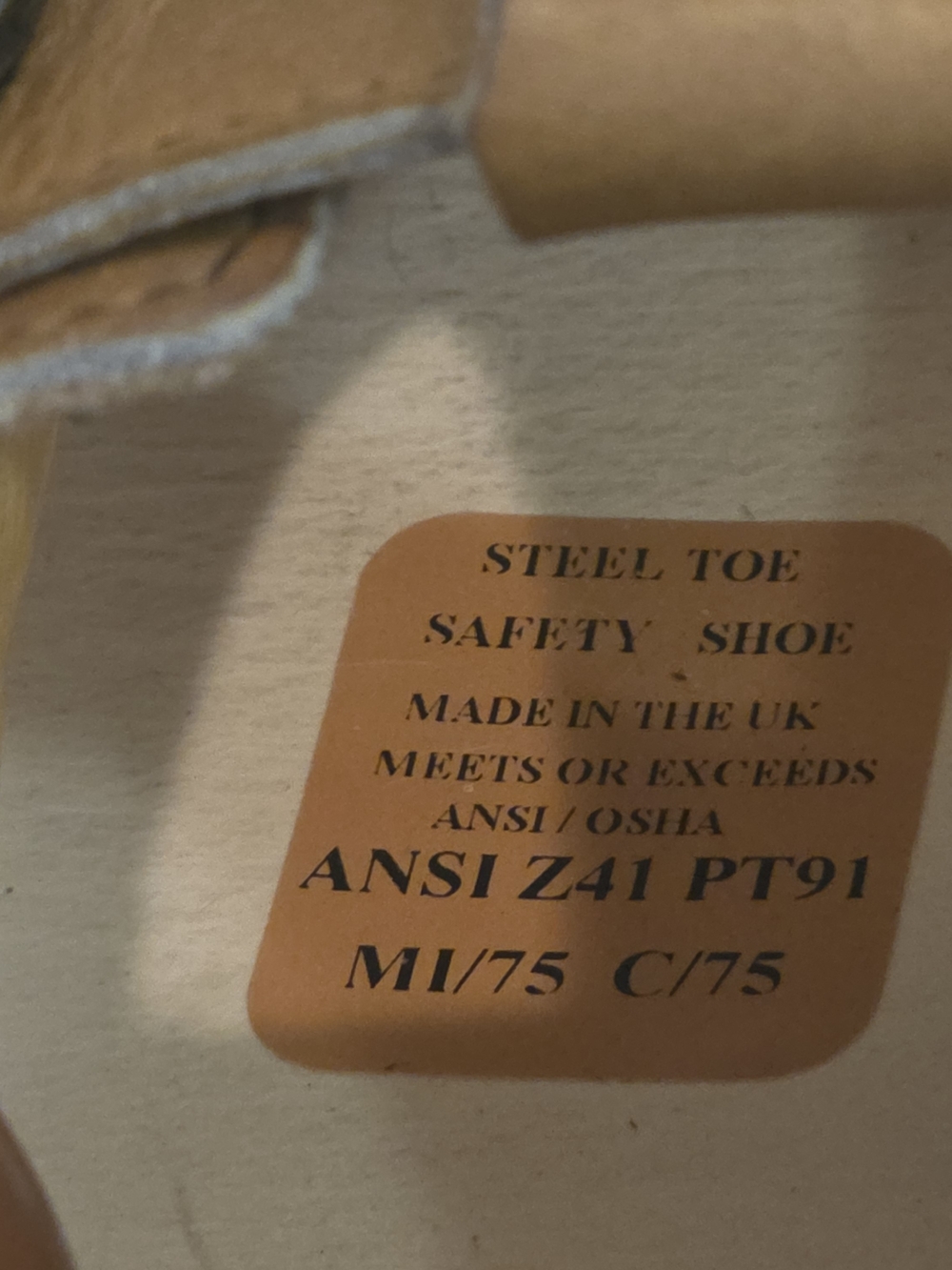 Vintage Dr. Martens Made in England Steel Toe Mary Jane Shoes - UK 7 / US 9 - Picture 8 of 9